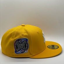 Load image into Gallery viewer, 59Fifty New York Yankees 2000 Subway World Series Yellow - Green UV
