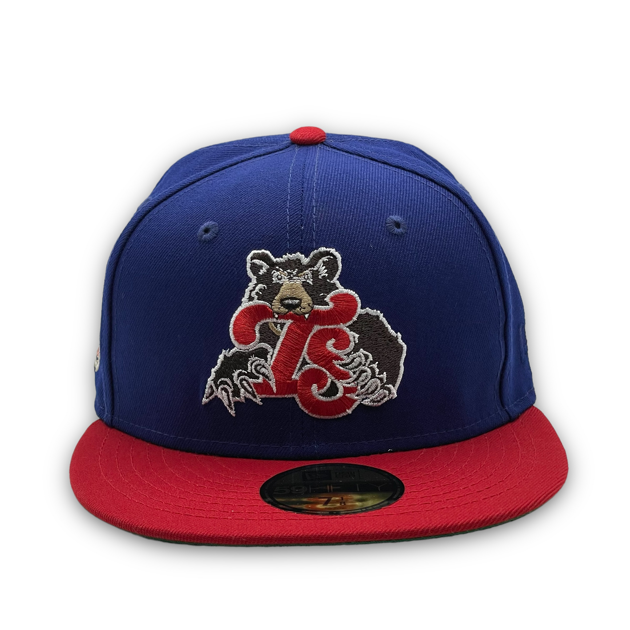 7 1/2 MiLB Iowa Cubs Two Tone Royal Black Icey 59fifty