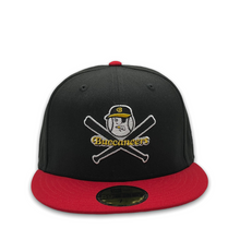 Load image into Gallery viewer, 59Fifty Salem Buccaneers 2T Black/Red - Green UV
