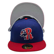 Load image into Gallery viewer, 59Fifty MiLB Rockford Cubs 2-Tone Royal - Grey UV
