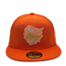Load image into Gallery viewer, 59Fifty Chicago White Sox Orange - Green UV
