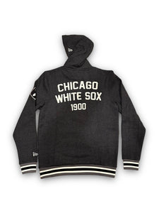Chicago White Sox New Era Throwback Hoodie - Charcoal Grey