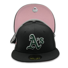 Load image into Gallery viewer, 59Fifty Oakland Athletics Battle of the Bay Black - Pink UV
