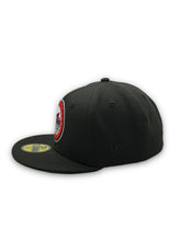 Load image into Gallery viewer, 59Fifty Chicago White Sox Comiskey Park Black Crown Collection - Green UV
