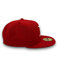 Load image into Gallery viewer, 59Fifty MiLB Richmond Virginians Scarlet - Grey UV
