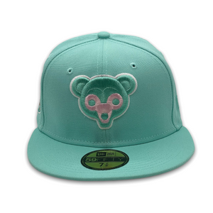 59Fifty Chicago Cubs 1962 All Star Game Lucy Dunk Pack Seafoam Green- Pink UV