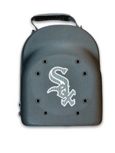 Load image into Gallery viewer, Chicago White Sox Pinstripe New Era Black 6-PK Cap Carrier
