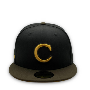 CoC x Burdeens Chicago 'Sounds on Cermak' 59Fifty Chicago Cubs 2-Tone Black/Brown - Tan UV