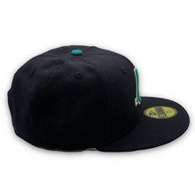 Load image into Gallery viewer, 59Fifty MiLB Appleton Foxes Navy Retro Wool - Grey UV

