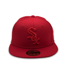 Load image into Gallery viewer, 59Fifty MLB Chicago White Sox Tonal Color Pack Scarlet - Grey UV
