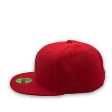 Load image into Gallery viewer, 59Fifty MiLB Birmingham Barons Southern League Red - Green UV
