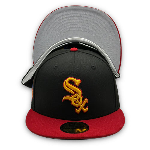 BIRMINGHAM BARONS X CHICAGO WHITE SOX 2 TONE NEW ERA FITTED CAP