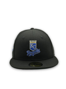 59Fifty Kansas City Royals 2012 All-Star Game Black Crown Collection - Green UV