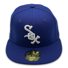 Load image into Gallery viewer, 59Fifty Chicago White Sox 75th Anniversary Royal Blue - Red UV
