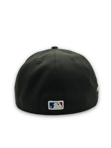 59Fifty Texas Rangers 50th Anniversary Black Crown Collection - Green UV