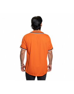 2022 LaMP Naranjeros de Hermosillo "H" Authentic Game Jersey - Orange