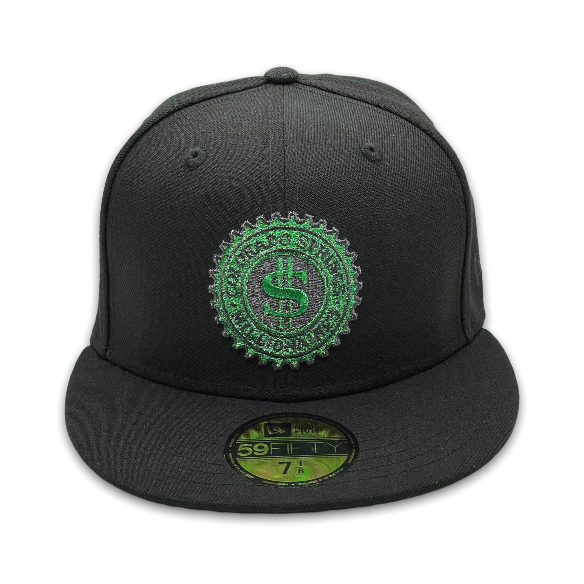 59Fifty MiLB Memphis Redbirds Black - Green UV – Burdeens Chicago