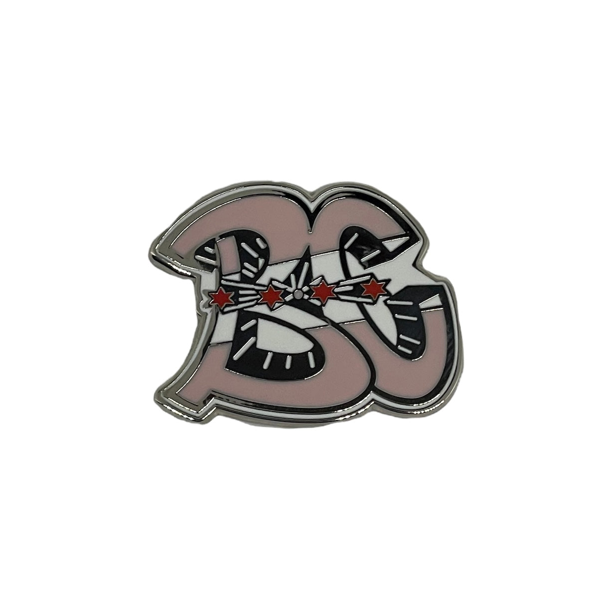 Chicago Cubs Walking Bear Logo Hard Enamel Pin - 1.25in