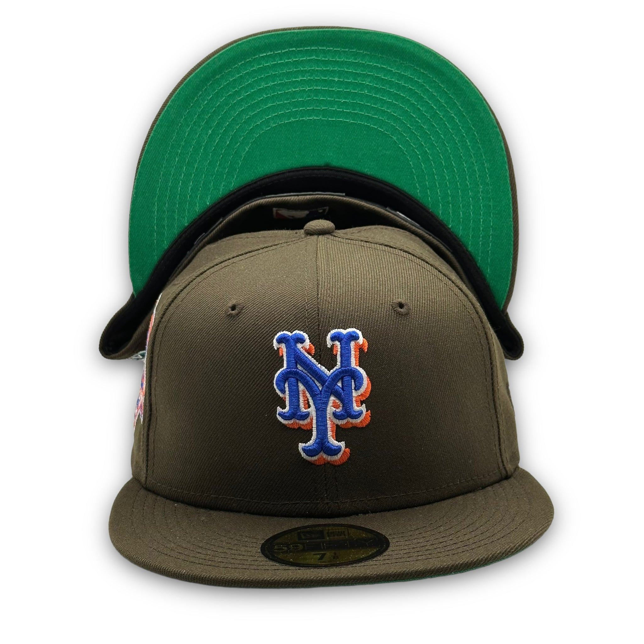 59FIFTY New York Mets 60th Anniversary Kiwi Pack Brown - Green UV 7 5/8