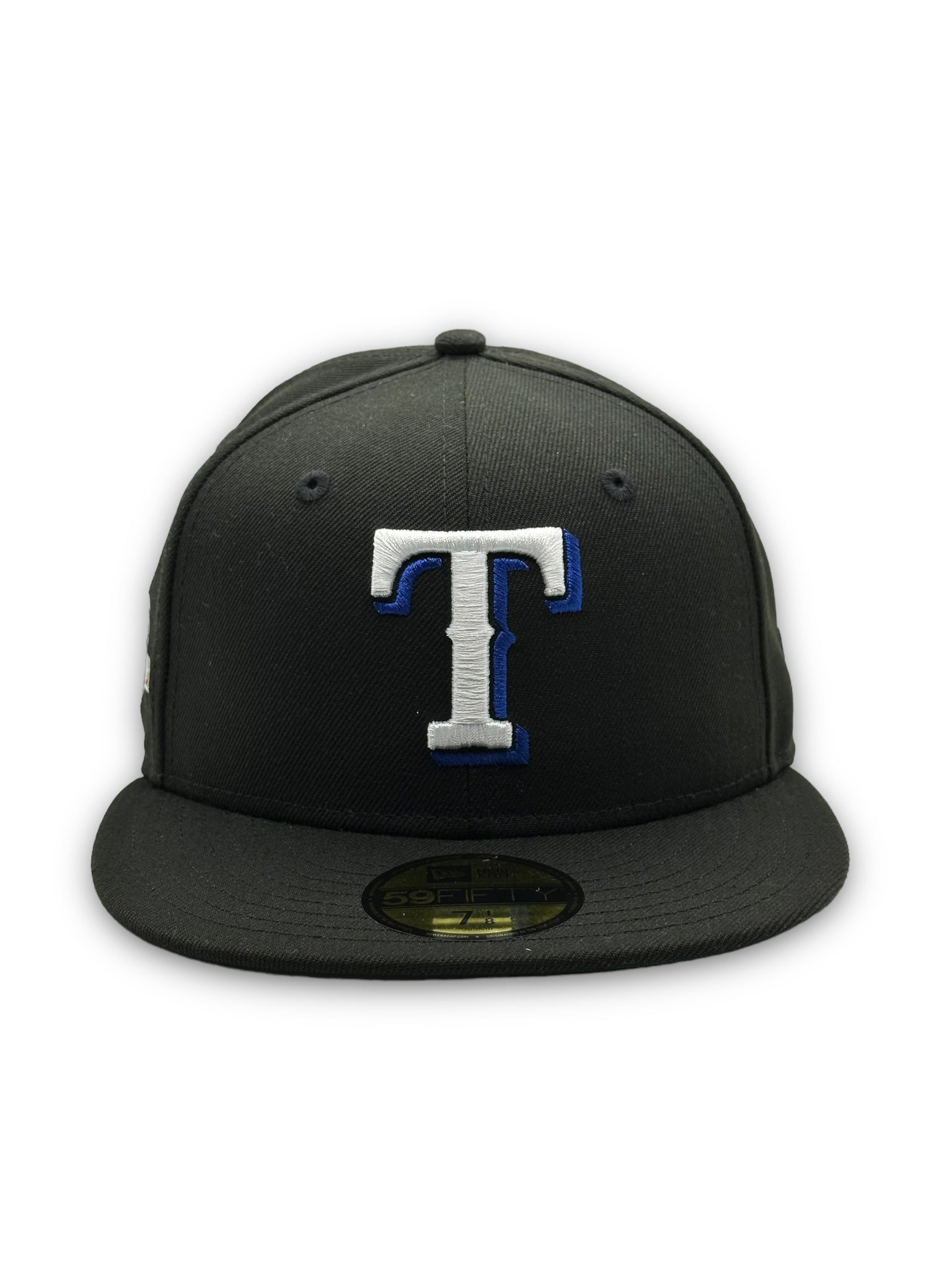 59Fifty Texas Rangers 50th Anniversary Black Crown Collection