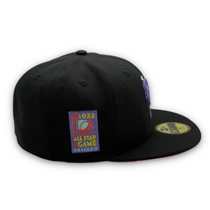 CoC x Burdeens Chicago 'Sounds on Cermak' 59Fifty Chicago White Sox Black - Lava UV