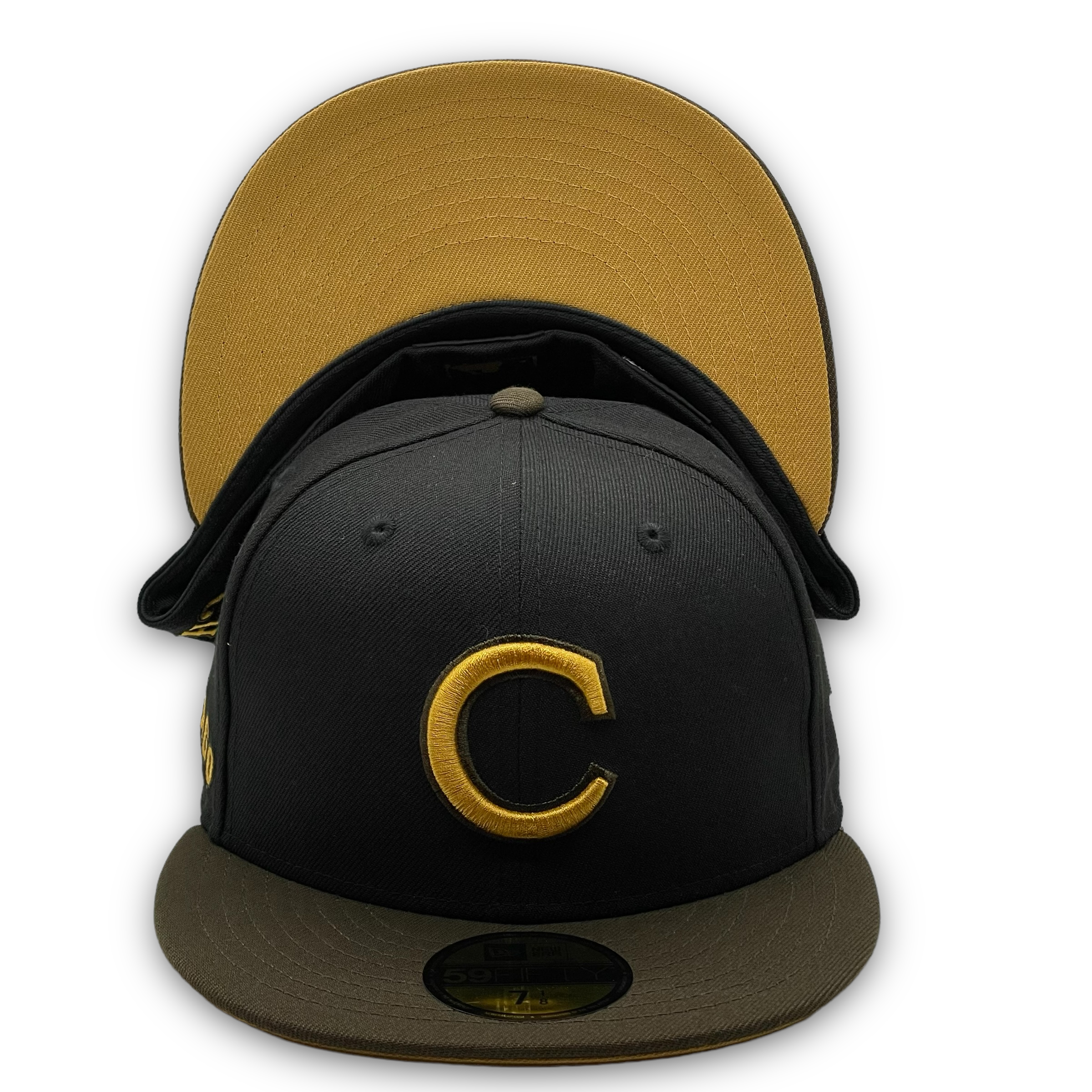 Coc x Burdeens Chicago 'Sounds on Cermak' 59FIFTY Chicago Cubs 2-Tone Black/Brown - Tan UV 7 3/8