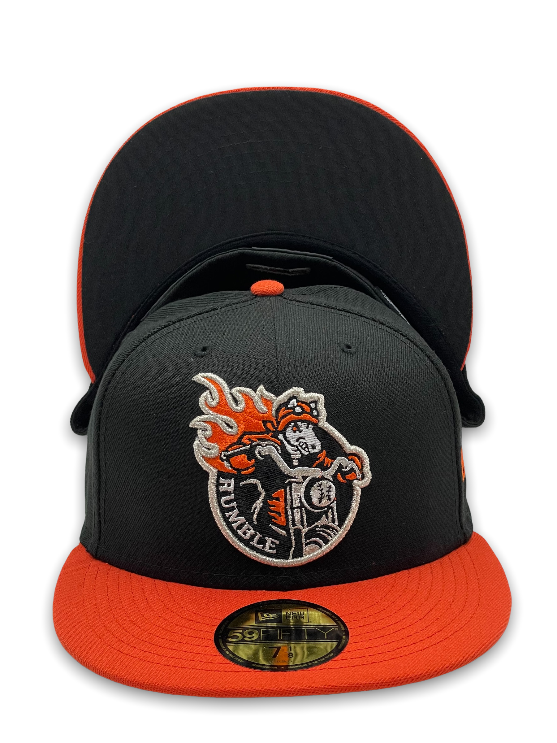 59Fifty On Field MiLB Binghamton Rumble Ponies 2-Tone Black/Orange