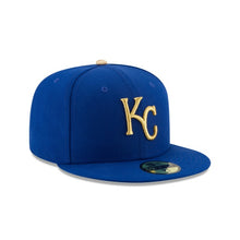 Load image into Gallery viewer, Kansas City Royals 2017 Alternate Authentic Collection 59Fifty Fitted On-Field - Black UV
