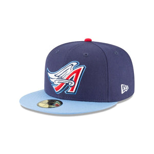 59Fifty Anaheim Angels 1997 2-Tone Cooperstown Collection - Grey UV