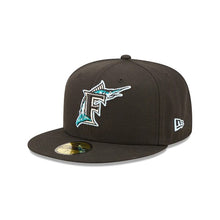 Load image into Gallery viewer, 59Fifty Florida Marlins Cloud Under 2003 World Series Black - Cloud UV
