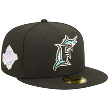 Load image into Gallery viewer, 59Fifty Florida Marlins Pop Sweat 1997 World Series Black - Icy UV
