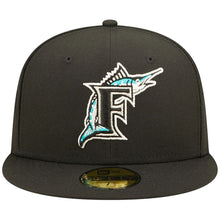 Load image into Gallery viewer, 59Fifty Florida Marlins Pop Sweat 1997 World Series Black - Icy UV

