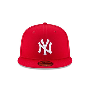 59Fifty New York Yankees MLB Basic Scarlet - Grey UV