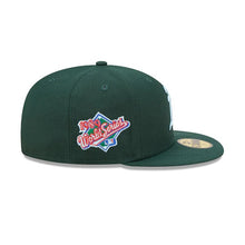 Load image into Gallery viewer, 59Fifty Oakland Athletics Cloud Under 1989 World Series Green - Cloud UV
