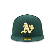 Load image into Gallery viewer, Oakland Athletics Road Authentic Collection 59Fifty Fitted On-Field - Black UV
