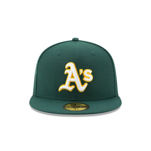 Oakland Athletics Road Authentic Collection 59Fifty Fitted On-Field - Black UV