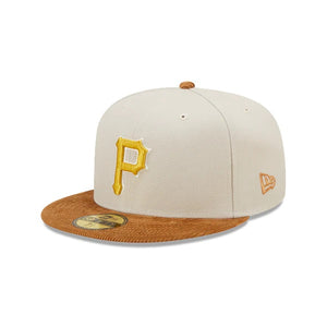 59Fifty Pitssburgh Pirates Corduroy Visor x New Era 75th World Series - Dark Green UV