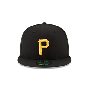 Pittsburgh Pirates Authentic Collection 59Fifty Fitted On-Field - Black UV