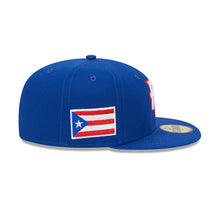 Load image into Gallery viewer, 59Fifty Puerto Rico World Baseball Classic Onfield Royal - Grey UV
