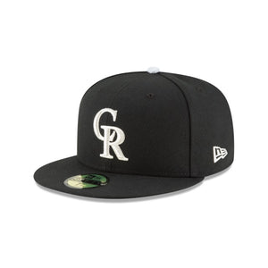 Colorado Rockies 2018 Alternate Authentic Collection 59Fifty Fitted On-Field - Black UV
