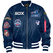 Load image into Gallery viewer, New Era Alpha Industries X Chicago White Sox MA-1 Bomber Jacket

