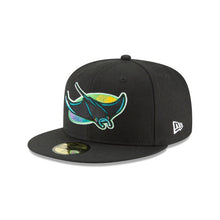 Load image into Gallery viewer, 59Fifty Tampa Bay Rays 1998 Cooperstown Collection - Grey UV
