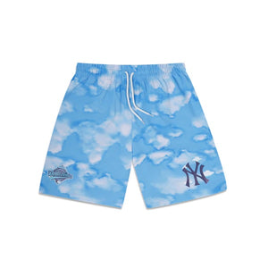 New York Yankees New Era "Clouds" Shorts - Blue